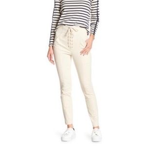 ALC A.L.C. Kyle beige or cream lace up pants Size 6
